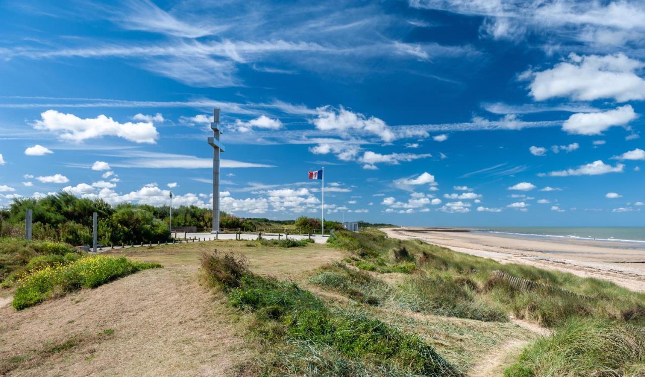 Jardin - A 50M De La Plage - Wifi - Parking Courseulles-sur-Mer Exteriér fotografie
